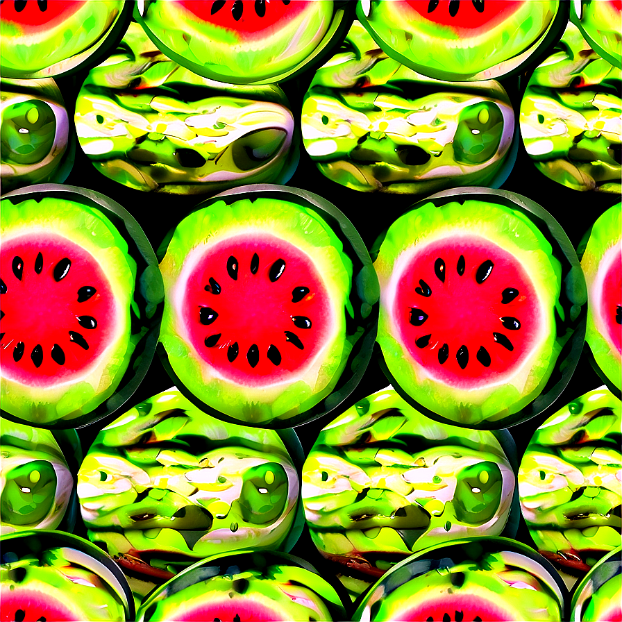 Watermelon Seed Pattern Png 20