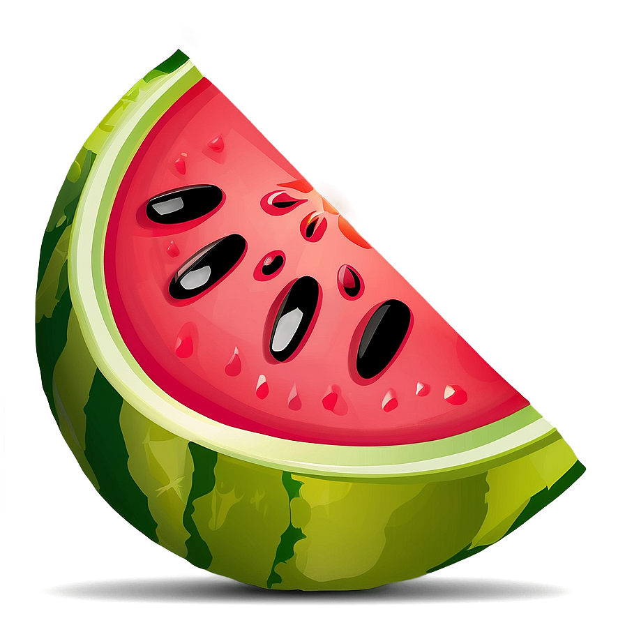 Watermelon Slice Clipart Png 38