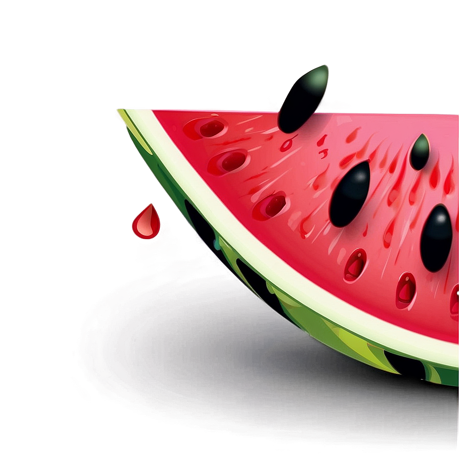 Watermelon Slice Vector Png 05232024