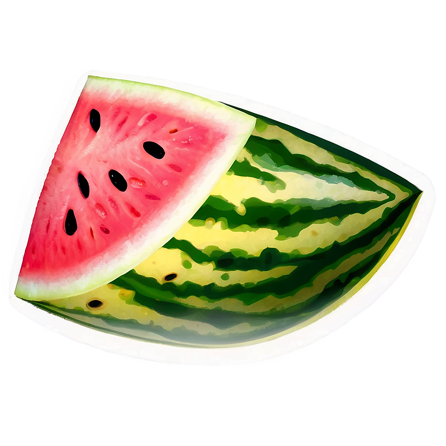 Watermelon Slice With Juice Png 06132024