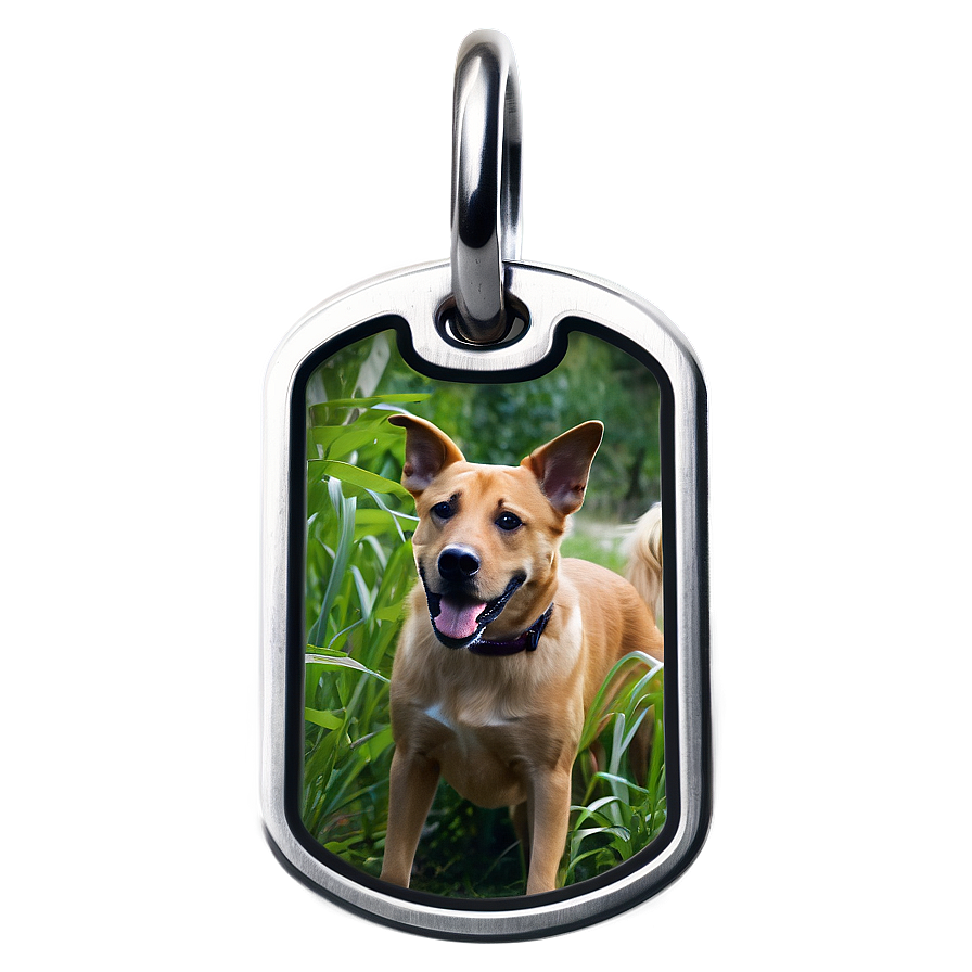 Waterproof Dog Tag Png Lvs