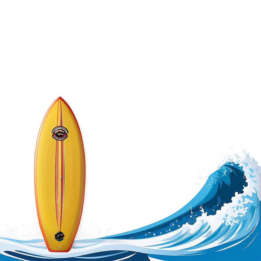 Wave And Surfboard Png 87