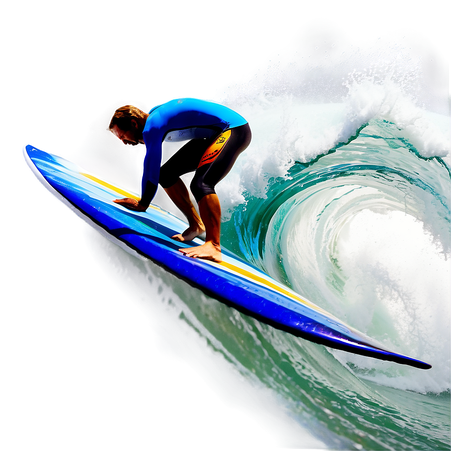 Wave Riding Surfer Png 72