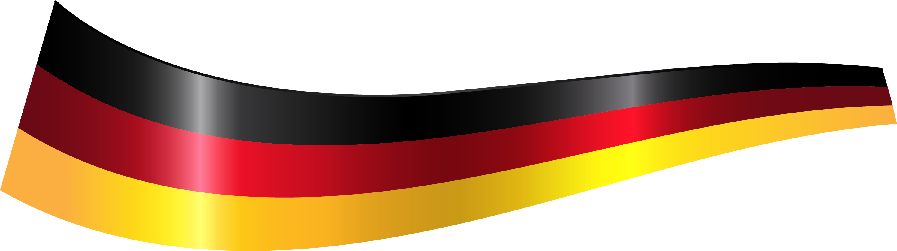 Waving Germany Flag Graphic