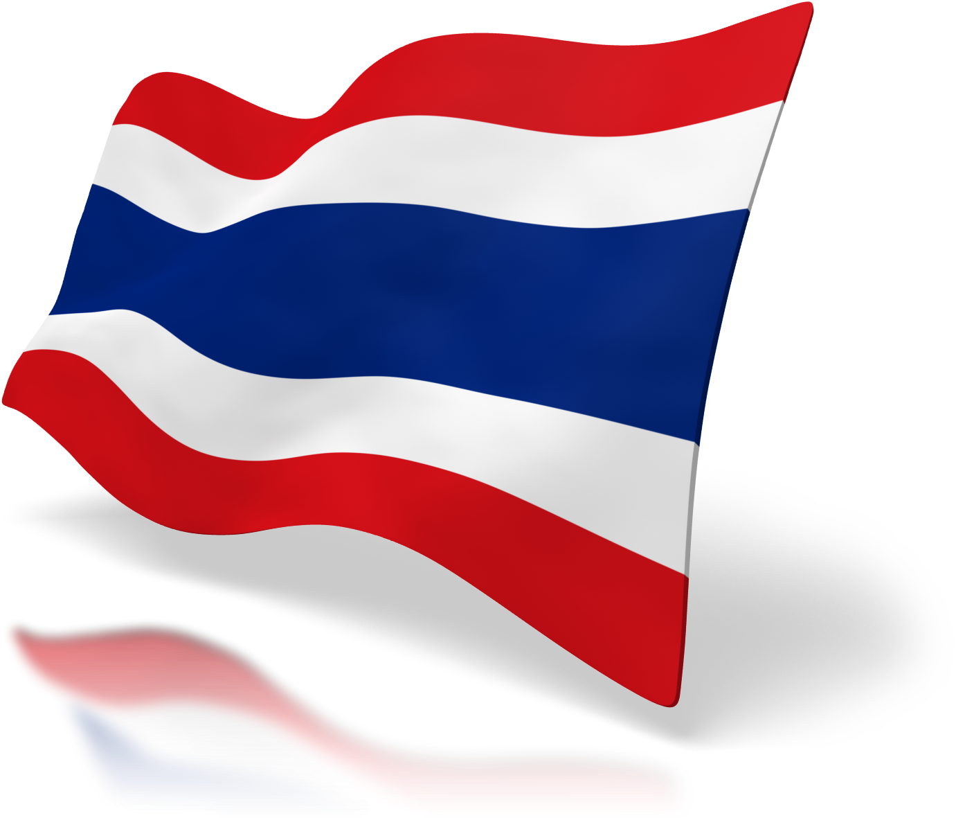 Waving Thai Flag