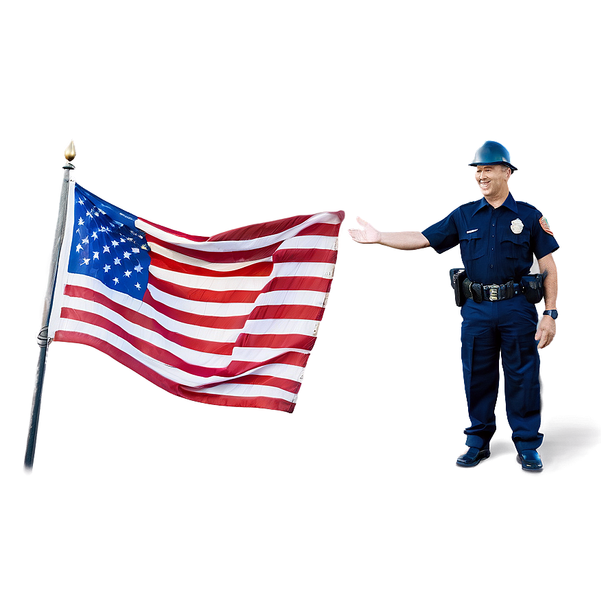 Waving United States Flag Png 34