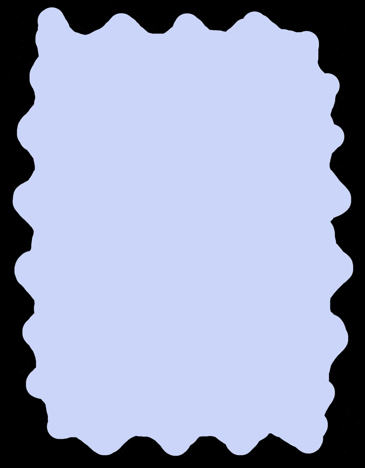 Wavy Edge Frame Design