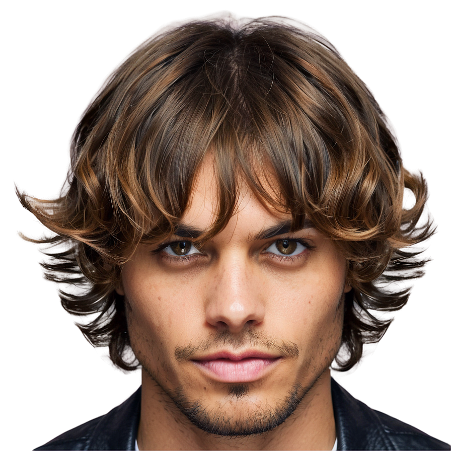 Wavy Shag Haircut Png 06272024