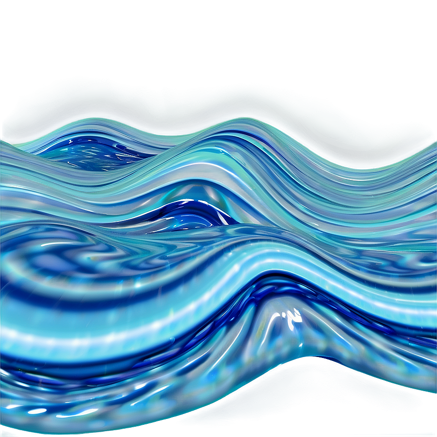 Wavy Water Pattern Png Dsp