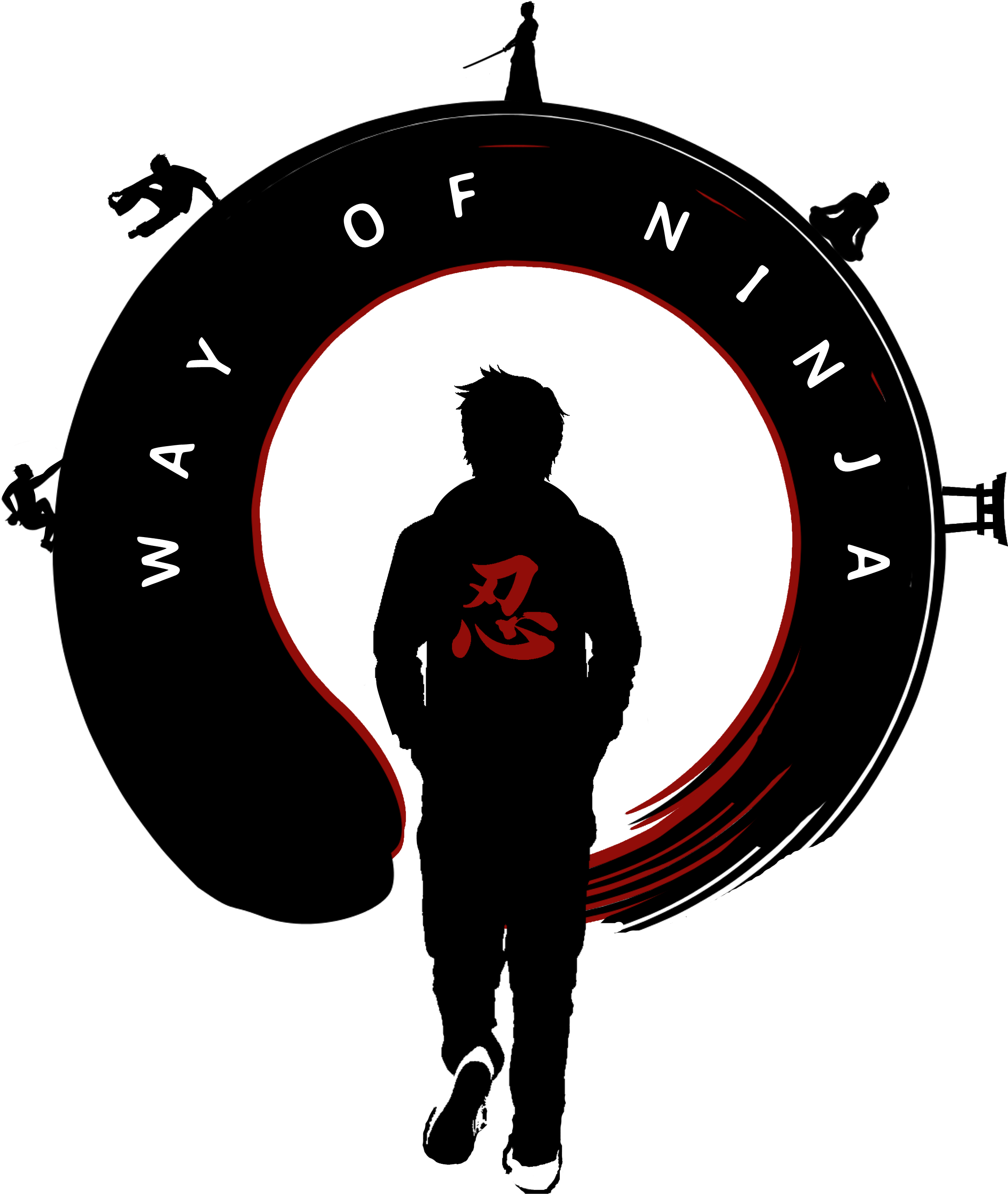 Wayof Ninja Silhouette Graphic