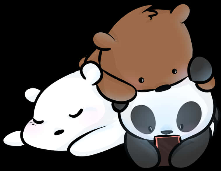 We Bare Bears Stacked Cute