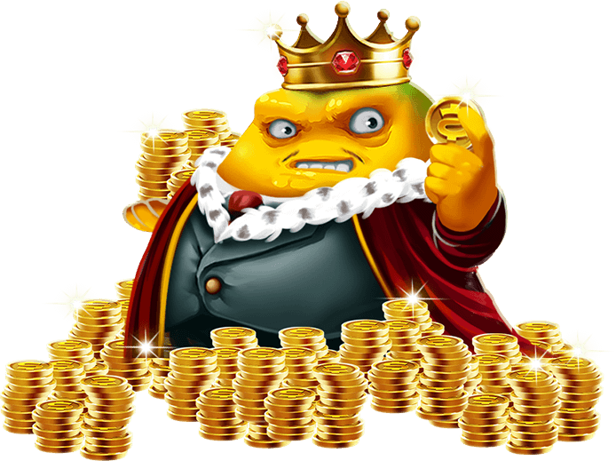 Wealthy King Cartoon Character