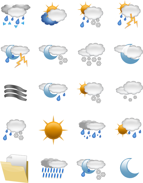 Weather Icons Collection