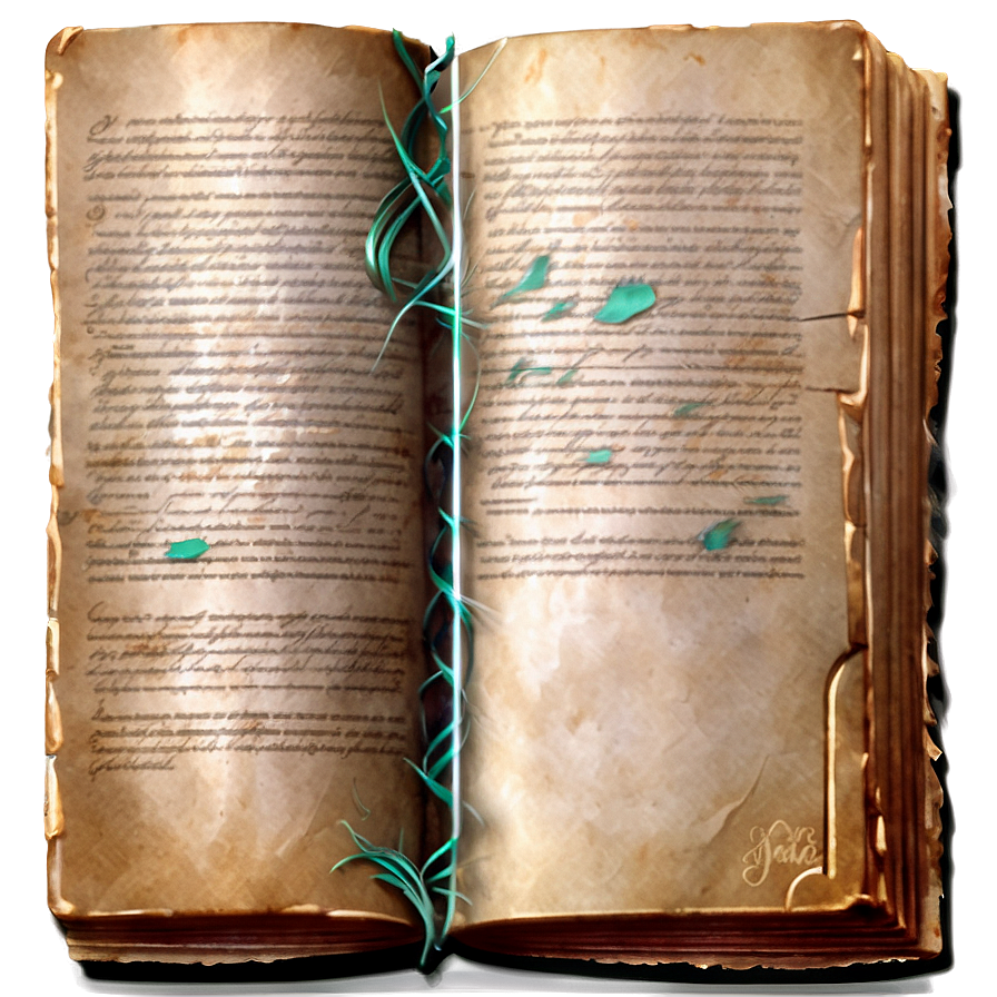 Weathered Book Page Png Tgt