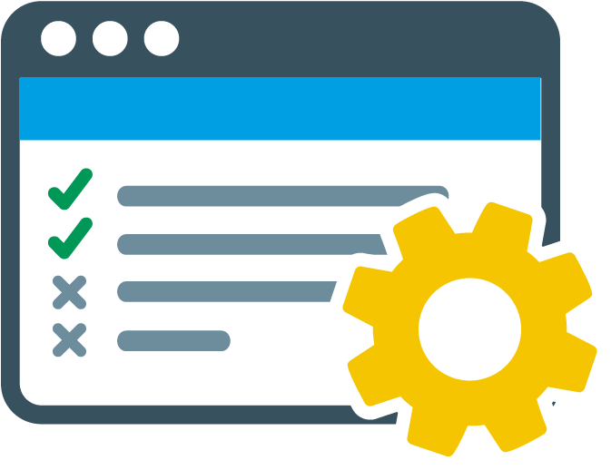 Website Settings Checklist Icon