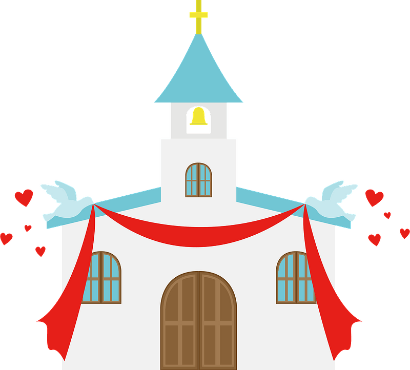 Wedding Church Clipart