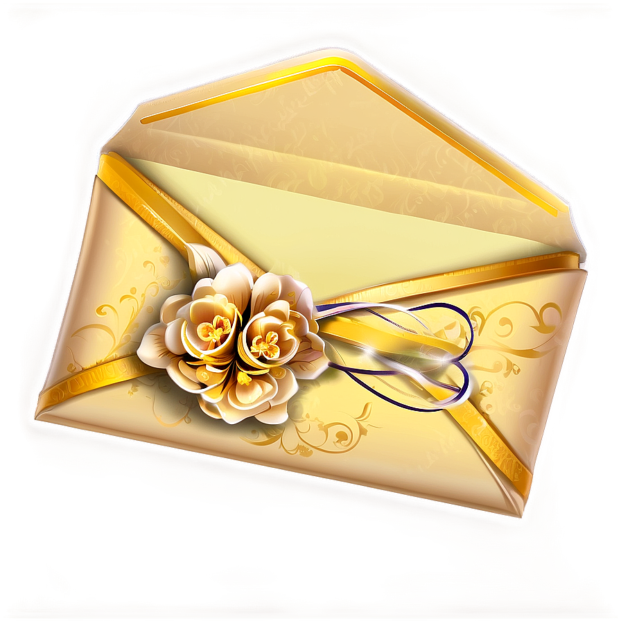 Wedding Envelope Png 05252024