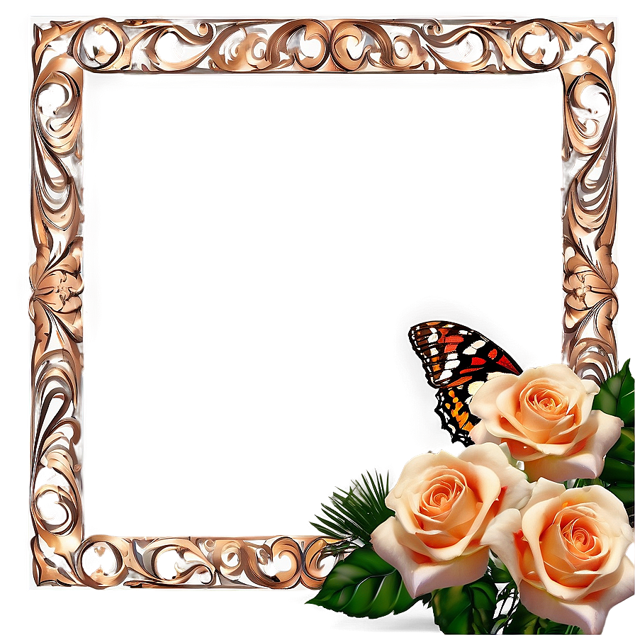 Wedding Photo Frame Png 7