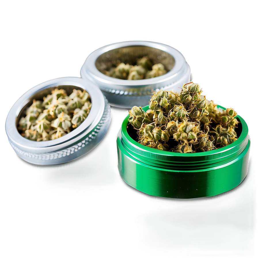 Weed Grinder And Bud Png Hwk