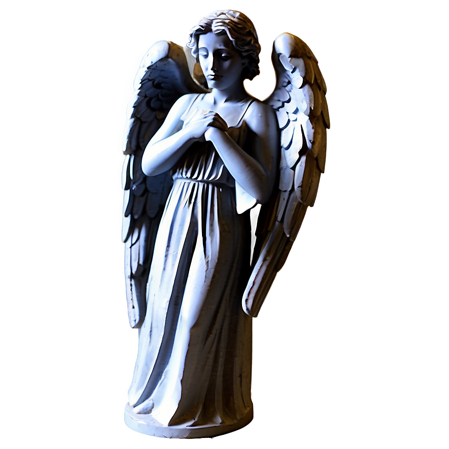 Weeping Angel Statuette Png Qxv