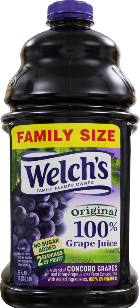 Welchs Family Size Grape Juice Bottle