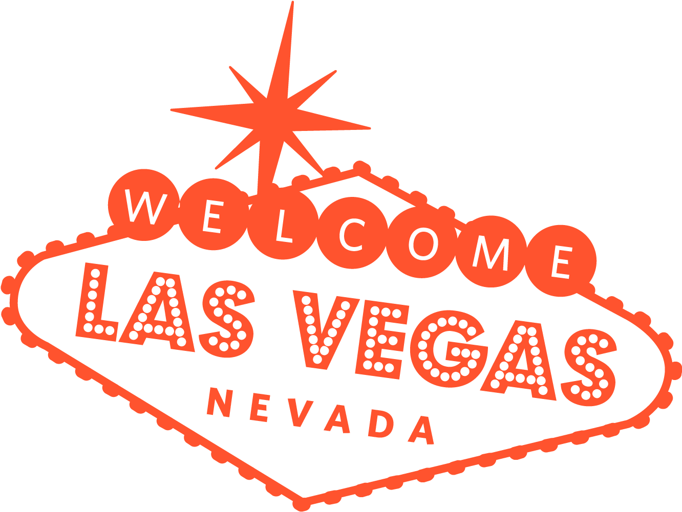 Welcometo Las Vegas Sign Graphic