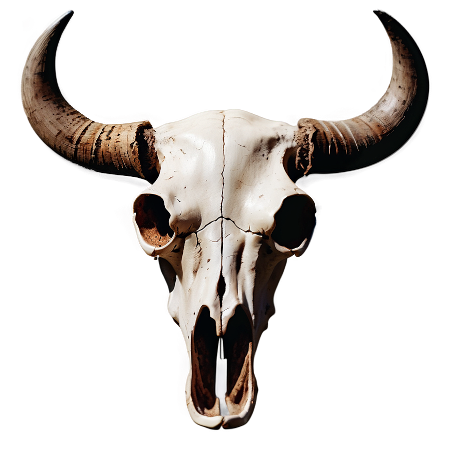 Western Cow Skull Graphic Png 06132024