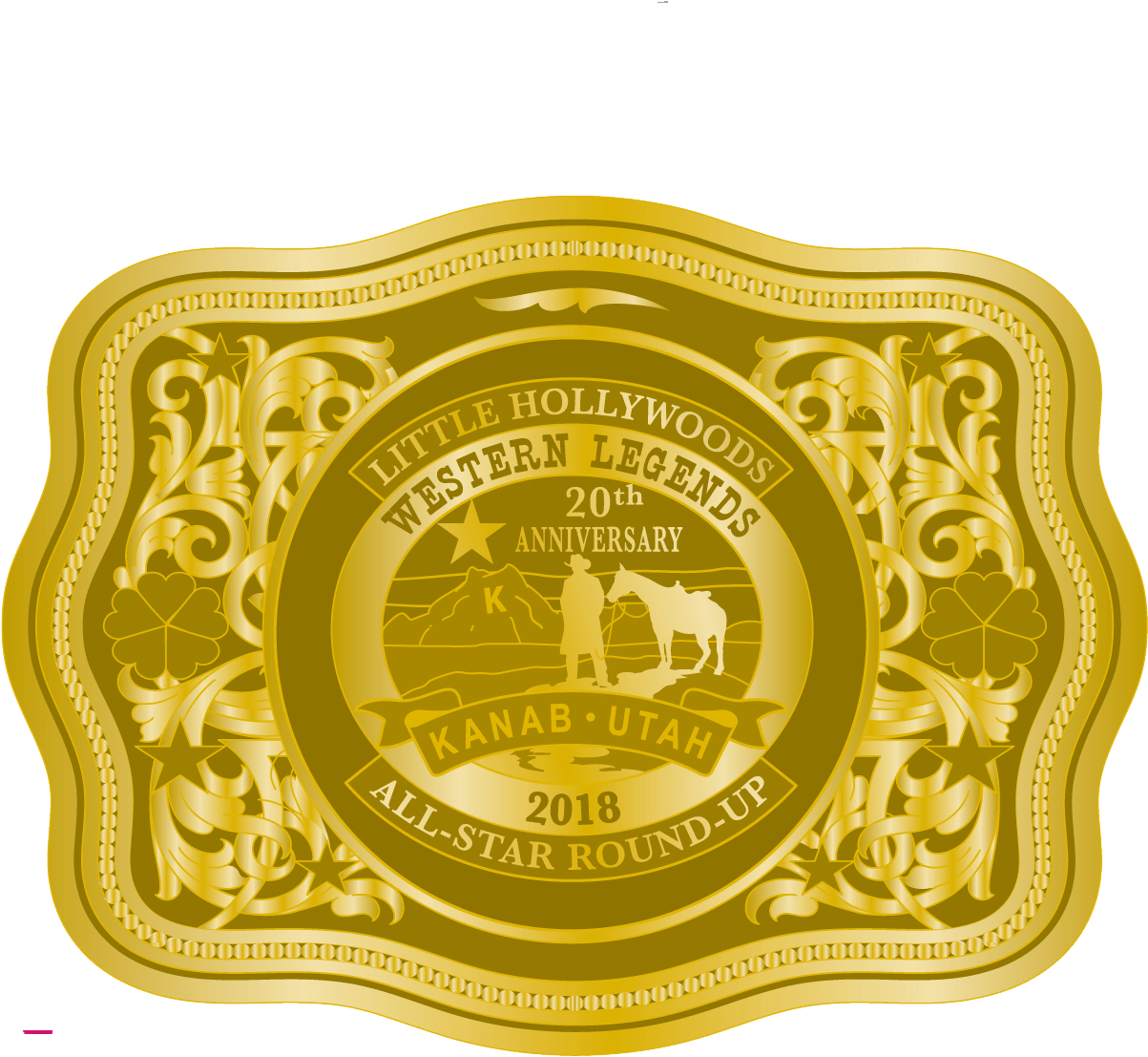 Western Legends Belt Buckle2018