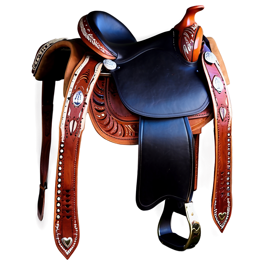 Western Pleasure Saddle Png Mfm