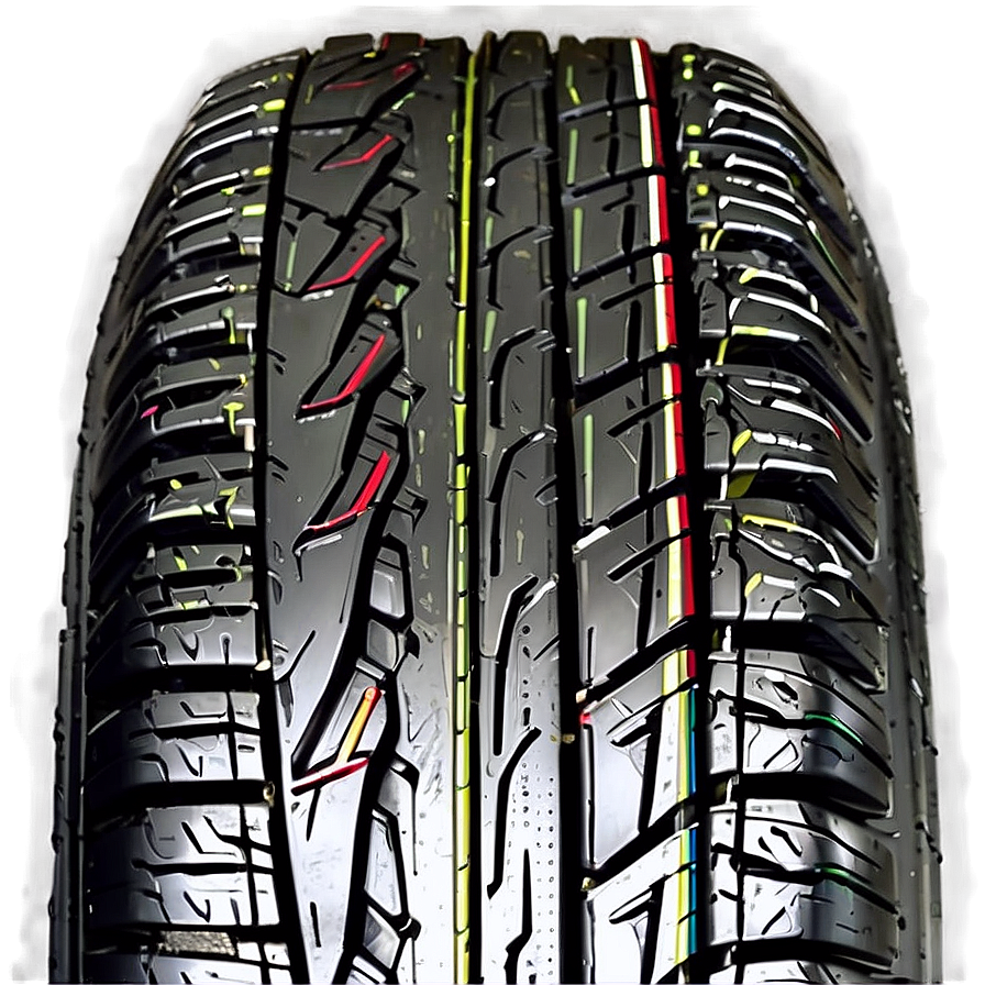 Wet Road Tire Tread Png Vrt85