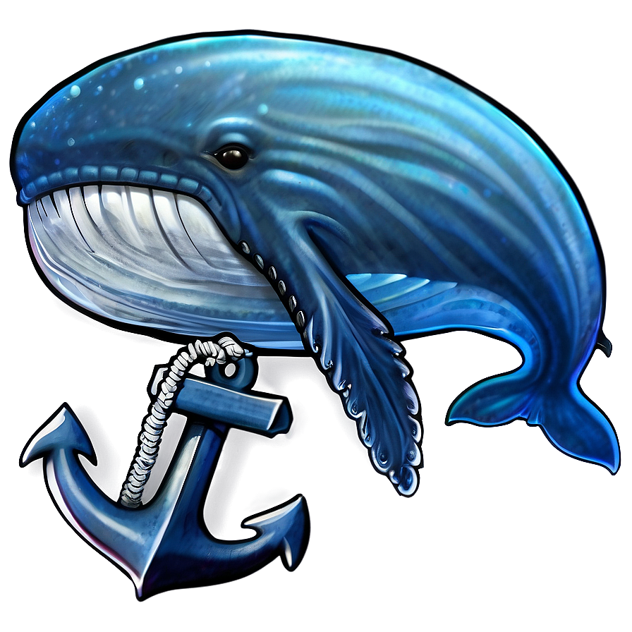 Whale And Anchor Png 31