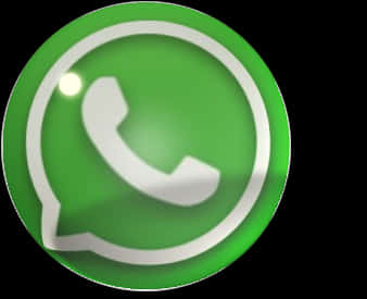 Whats App Icon Glowing Edge