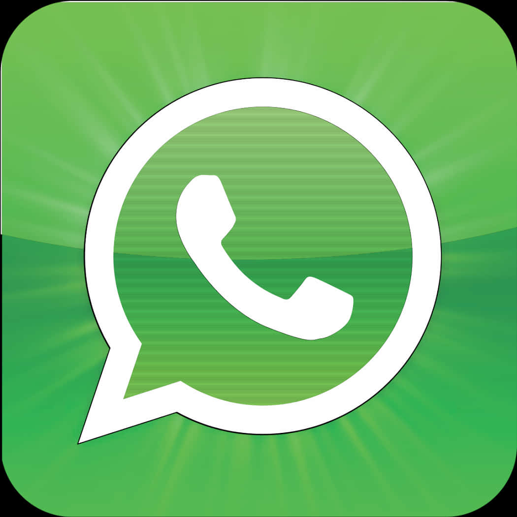 Whats App Logo Green Background