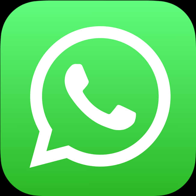 Whats App Logo Green Background