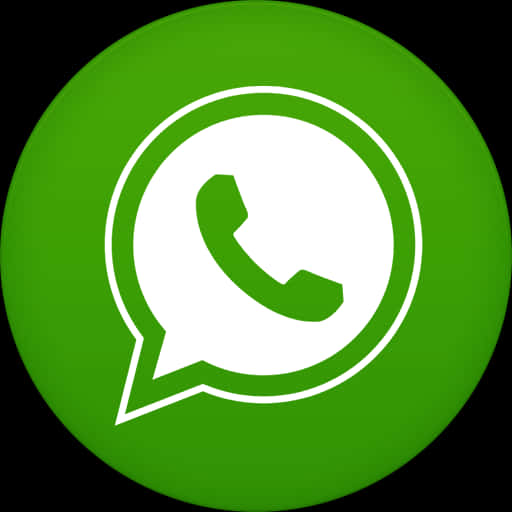 Whats App Logo Green Background