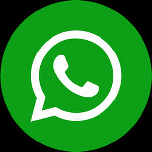 Whats App Logo Green Background