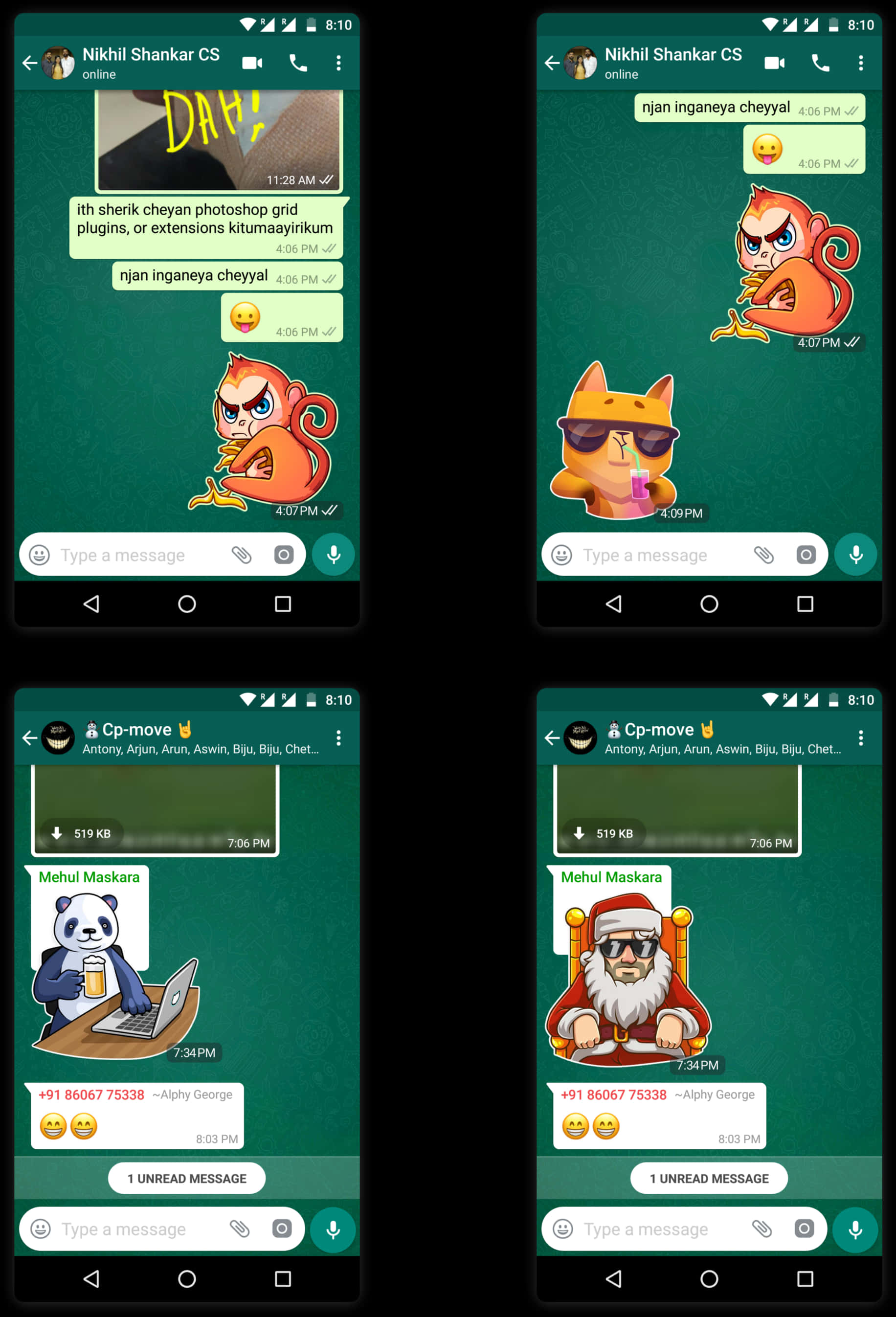 Whats App_ Sticker_ Conversations