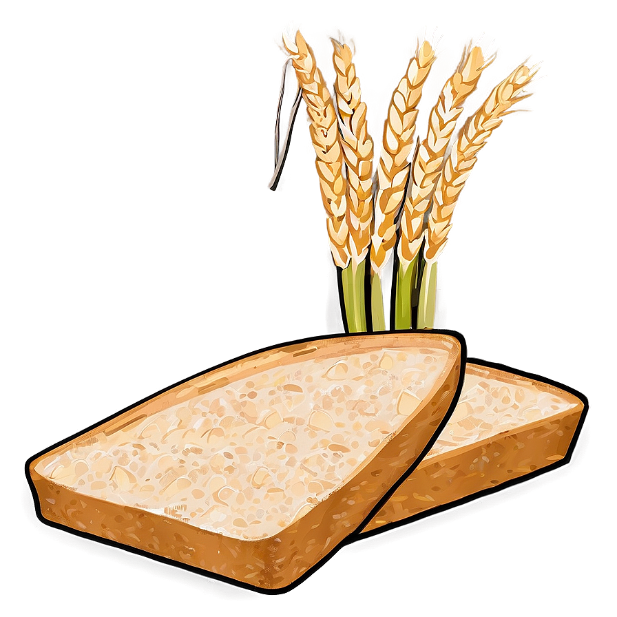 Wheat And Bread Png 37