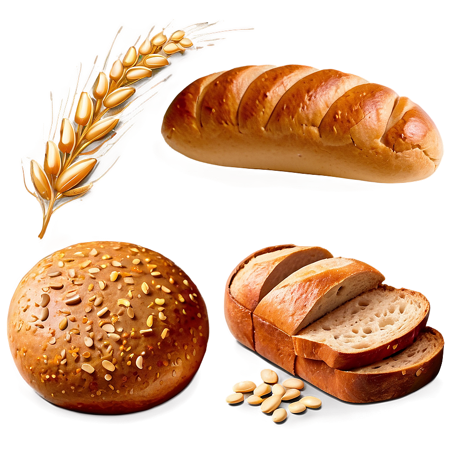 Wheat And Bread Png Wgb17