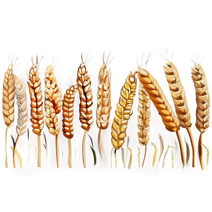 Wheat Farm Landscape Png 84