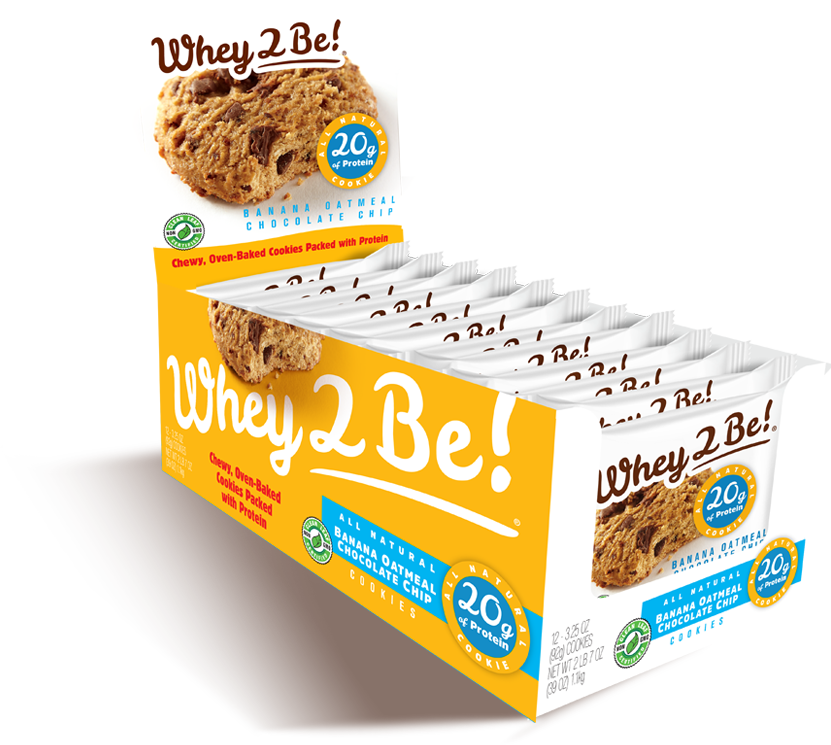 Whey2 Be Protein Oatmeal Cookies Packaging
