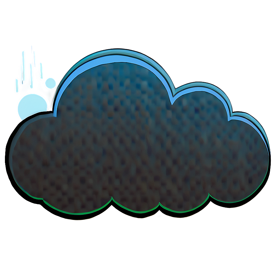 Whimsical Cloud Vector Design Png Nde39