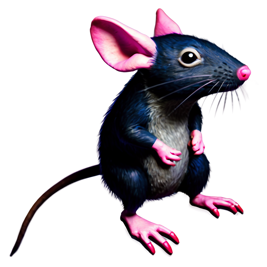 Whimsical Cute Rat Png Pjc41