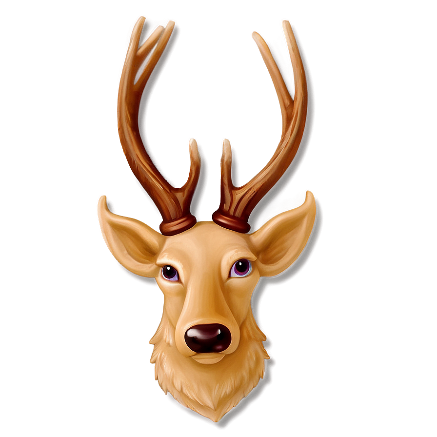 Whimsical Deer Antler Picture Png Yjv