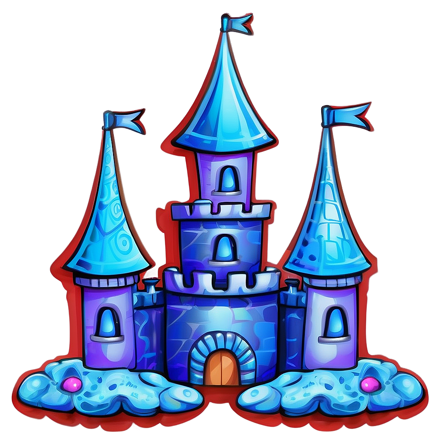 Whimsical Dream Castle Png Bqe30