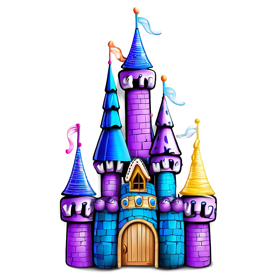 Whimsical Dream Castle Png Eil50