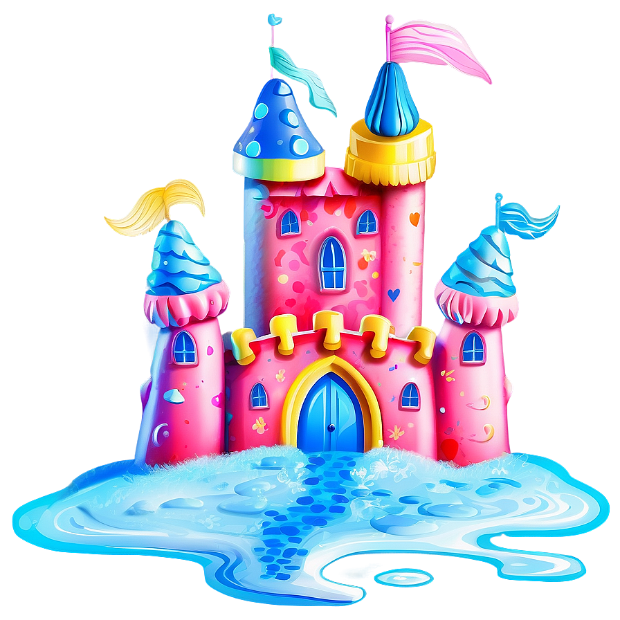 Whimsical Dream Castle Png Iat92