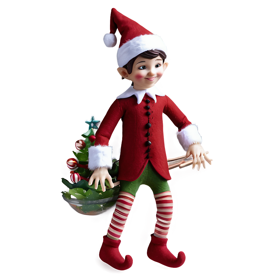 Whimsical Noel Elf Png Yac