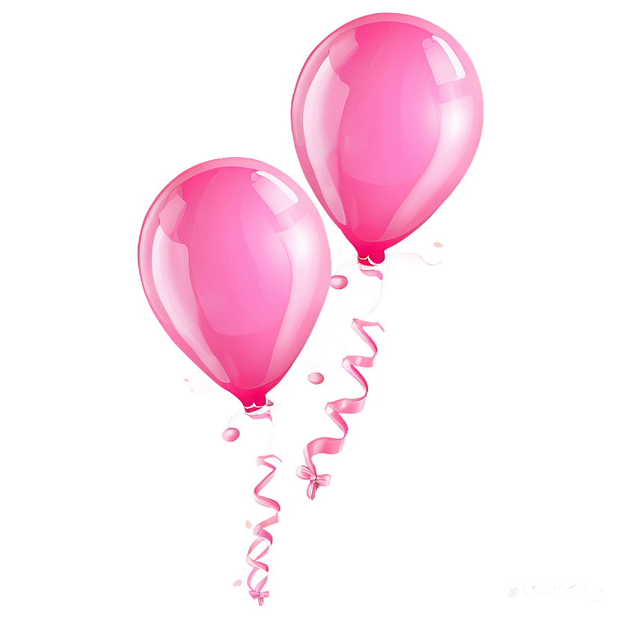 Whimsical Pink Balloons Dream Png Xlt43