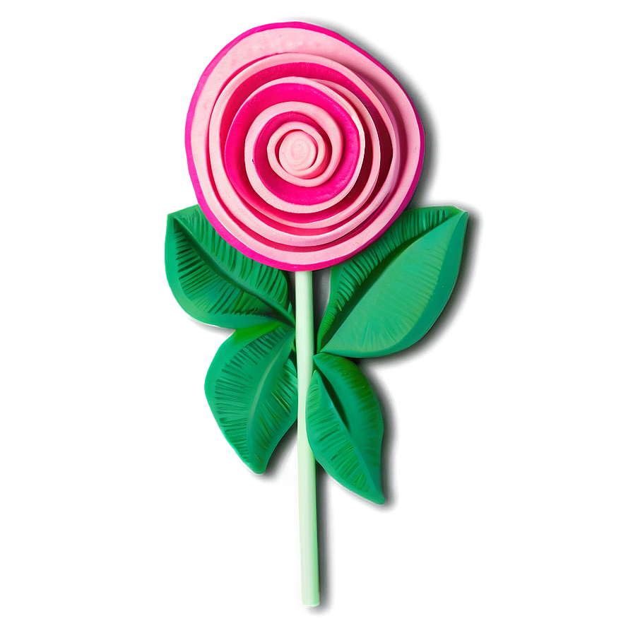 Whimsical Rolled Flower Creation Png Noj